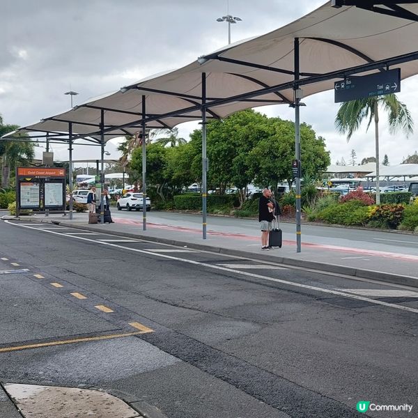 澳洲昆士蘭黃金海岸機場 🧳✈️