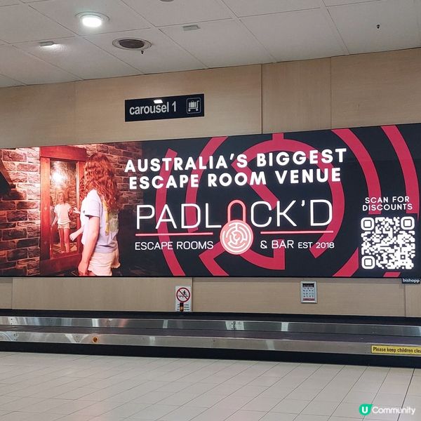 澳洲昆士蘭黃金海岸機場 🧳✈️