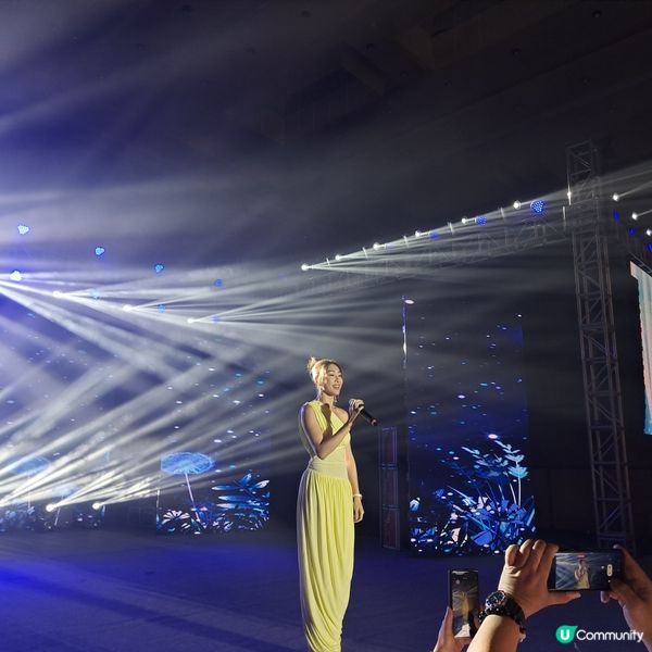 復活節金曲夜胡定欣唱歌表演