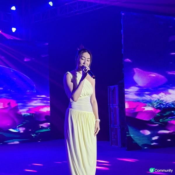 復活節金曲夜胡定欣唱歌表演