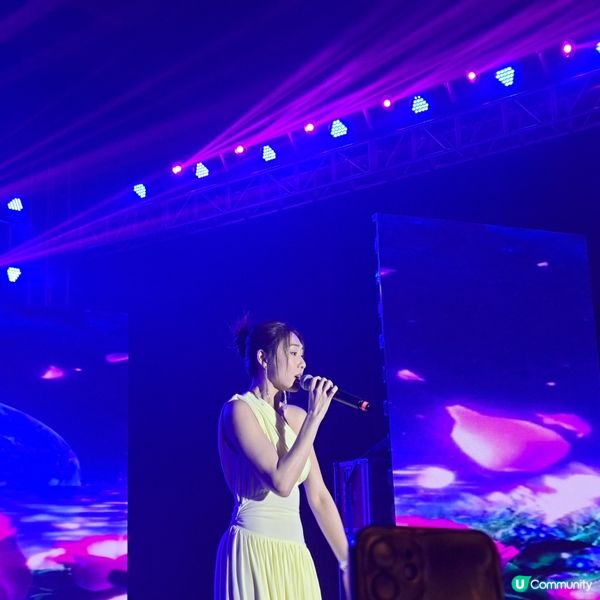 復活節金曲夜胡定欣唱歌表演