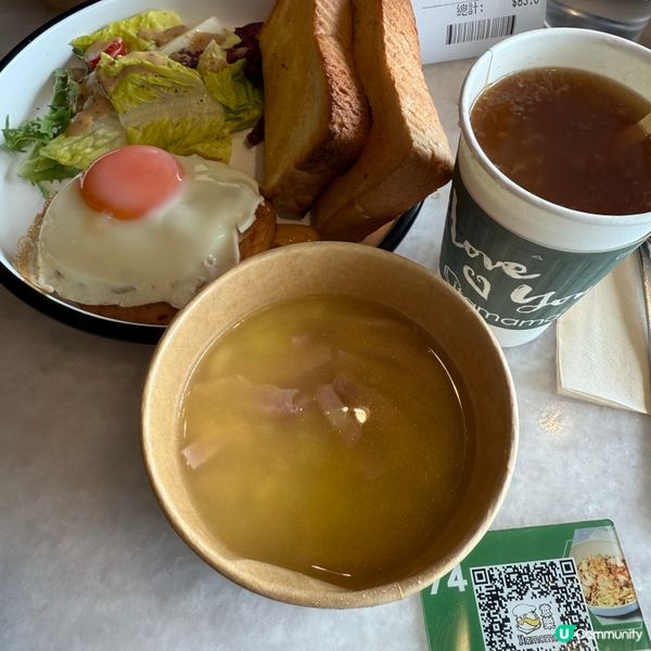 連鎖店嘅早餐🍳