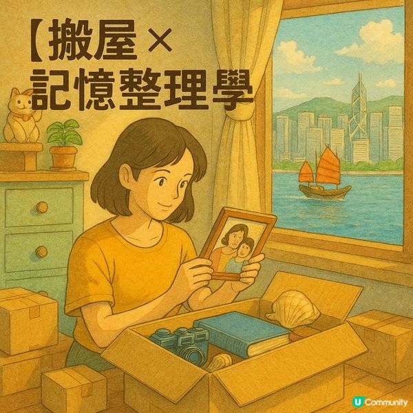 📚【搬屋 × 記憶整理學】搬家的過程，原來是在重新編寫自己的人生故事