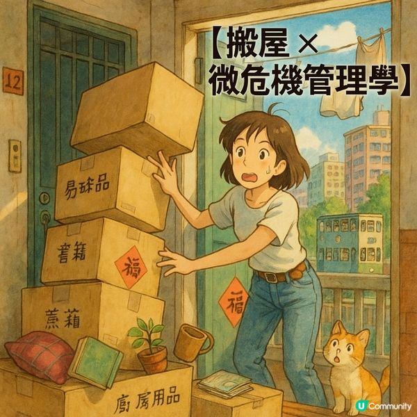 🚨【搬屋 × 微危機管理】搬家不是靠運氣！掌握5大關鍵，避免最常見的搬屋災難！