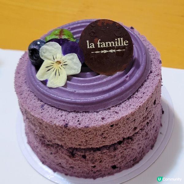 大甲香芋黑糖麻糬戚風小蛋糕