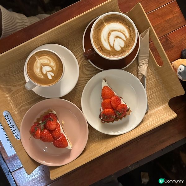 📍首爾📍新鮮士多啤梨撻Cafe🍓