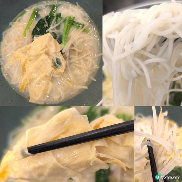 旺角新開花膠濃湯雞粉麵店性價比高