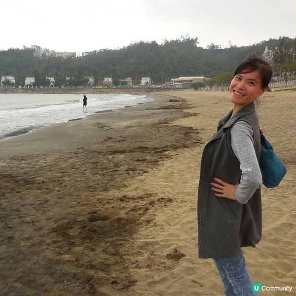 遊黑沙海灘🏖