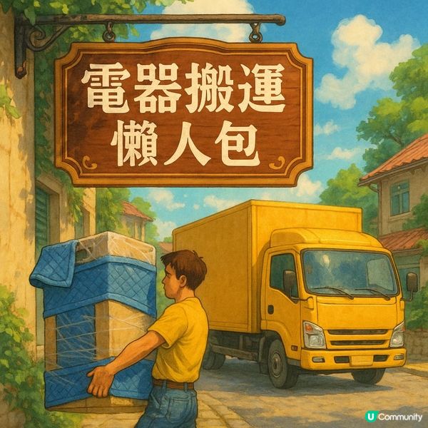 📡【電器搬運懶人包】冷氣、洗衣機、雪櫃，一錯全盤皆誤！