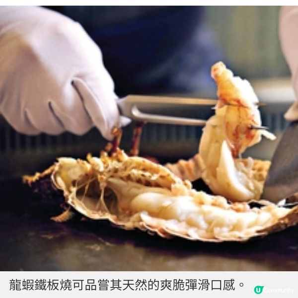 MINATO優質和牛龍蝦鐵板燒滿足母親的味蕾