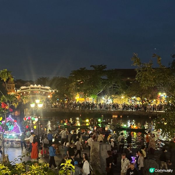 會安夜晚🏮，燈籠街餐廳浪漫到爆✨