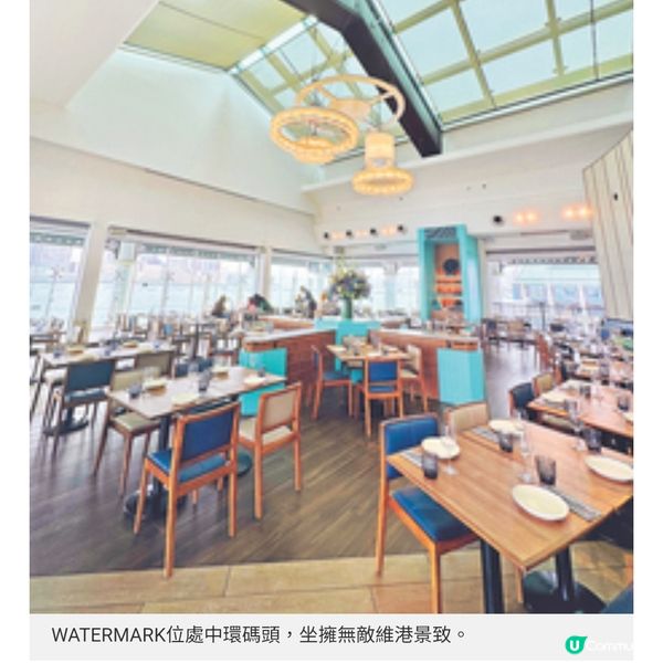 WATERMARK假日海畔早午餐 維港靚景下任食前菜及甜品