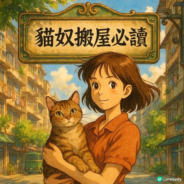 📦【貓奴搬屋必讀】香港搬屋「貓主子」生存指南：唔識處理，等於虐貓！