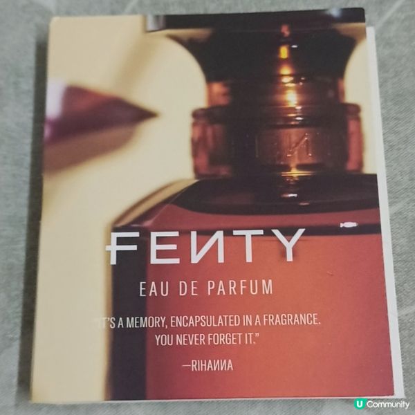 ［令人心醉的中性香水］FENTY EDP