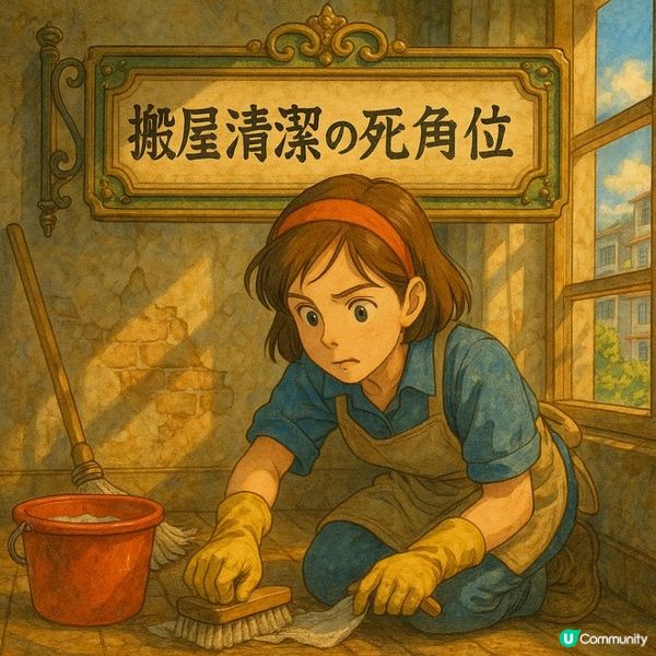 🧽【搬屋清潔の死角位】5個你永遠唔會清嘅位，搬完屋一樣帶晒蟲同塵！