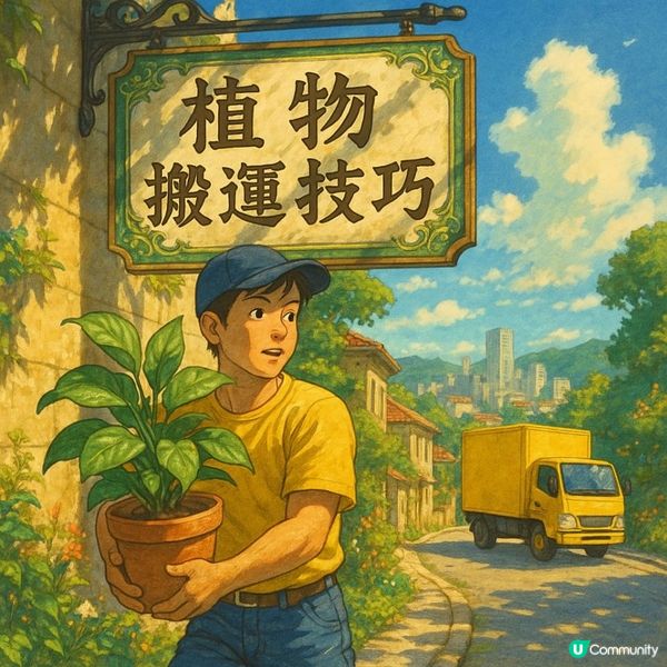 🌿【植物搬運技巧】你搬屋會帶幾多盆植物走？5種最易「中暑枯死」的植物＋搬屋急救技巧