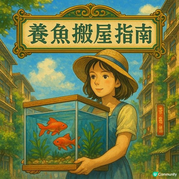 🐠【養魚搬屋指南】搬屋會影響你養魚？4個你從未聽過的「魚缸搬運生存法則」