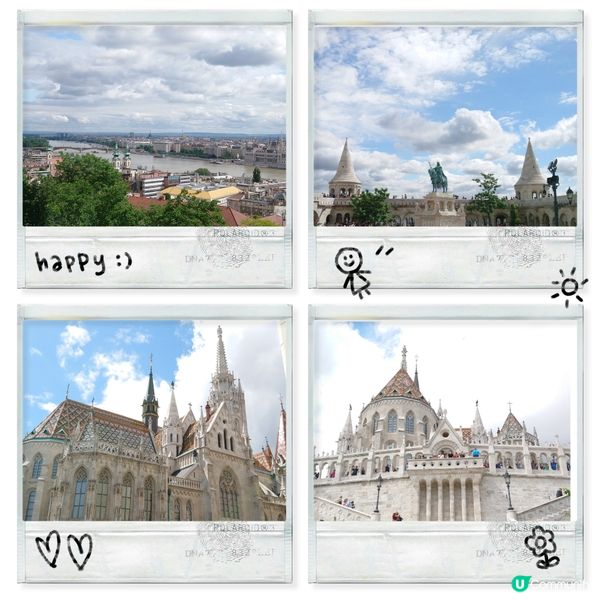 布達佩斯必去打卡點：漁人堡 & 馬加什教堂 📸🇭🇺