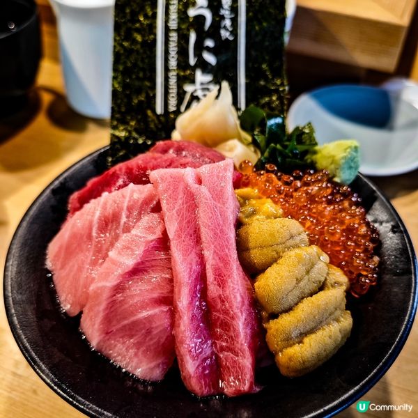 築地虎杖虎：海膽丼🤤！鮮到爆！