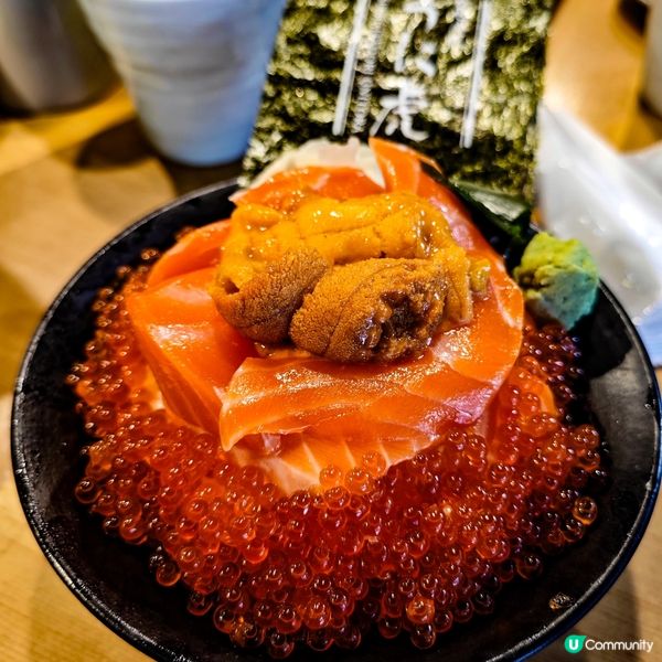 築地虎杖虎：海膽丼🤤！鮮到爆！
