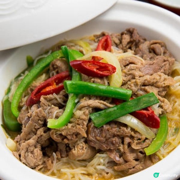 沙爹牛肉粉絲煲

