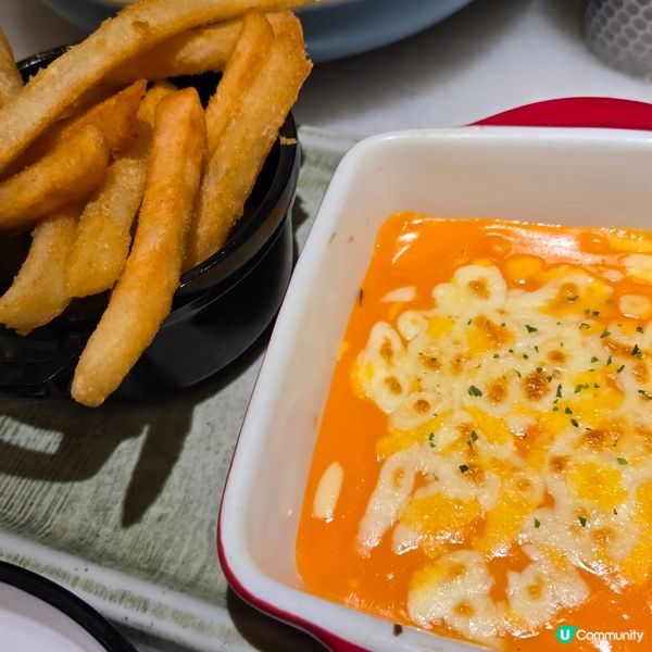 芝士香脆薯條🍟＆水牛辣味雞翼🐔