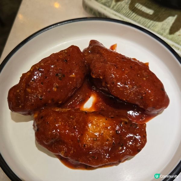 芝士香脆薯條🍟＆水牛辣味雞翼🐔