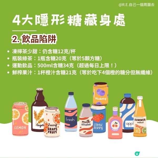 【糖分陷阱】香港人每日超標2倍？揪出隱形糖的5大藏身處+3款簡易減糖食譜
