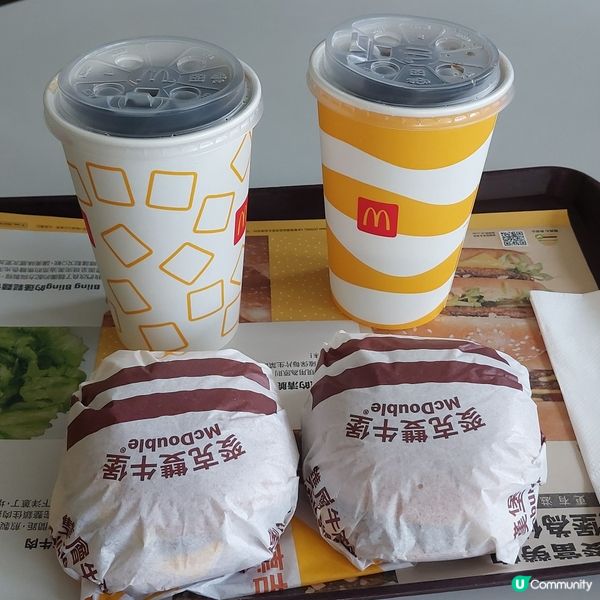 台灣麥當勞-抵食1+1🍟🍔🥤