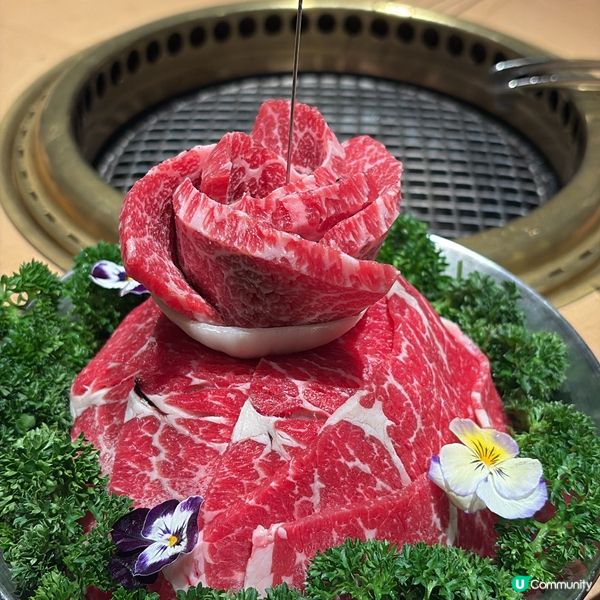 ## 尖沙咀火土燒肉⛺️ 和牛蛋糕打卡一流！