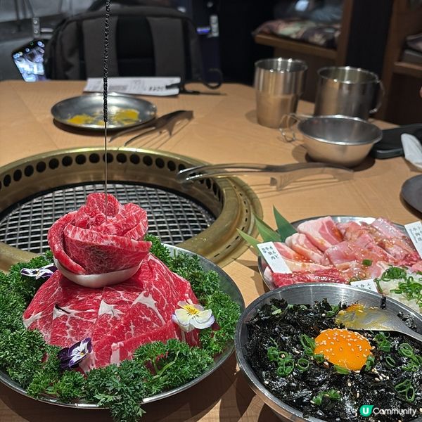 ## 尖沙咀火土燒肉⛺️ 和牛蛋糕打卡一流！