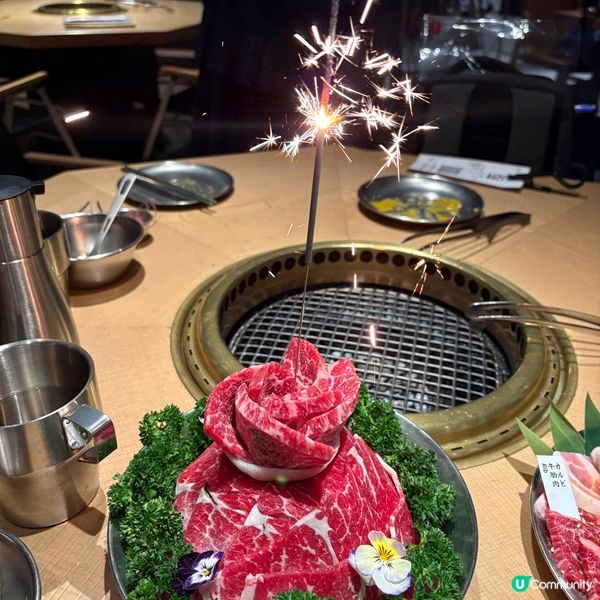 ## 尖沙咀火土燒肉⛺️ 和牛蛋糕打卡一流！