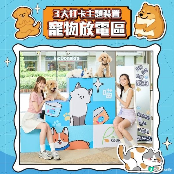 將軍澳寵物友善熱點翩滙坊「喵嗚遊玩市集」遊玩消費賞