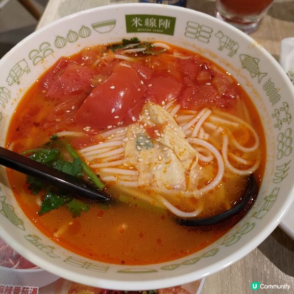 🌶️米線陣全新誠意之作🔥超惹味麻辣蕃茄湯麻椒雞米線💜