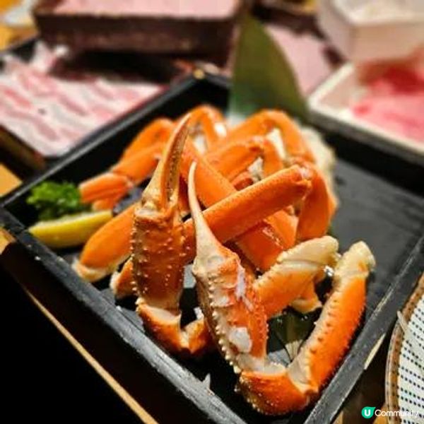 甘甜和牛與鮮甜松葉蟹