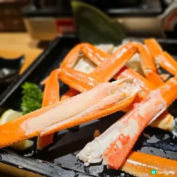 甘甜和牛與鮮甜松葉蟹