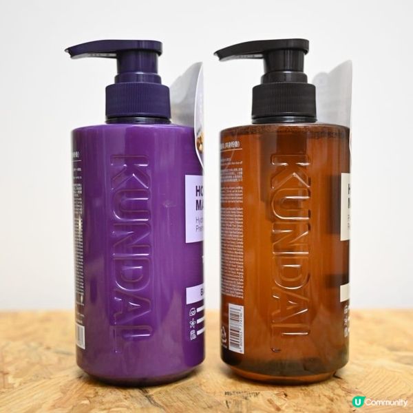 ✨ KUNDAL蜂蜜澳洲堅果天然洗髮水 & 護髮素 | 爽身粉香