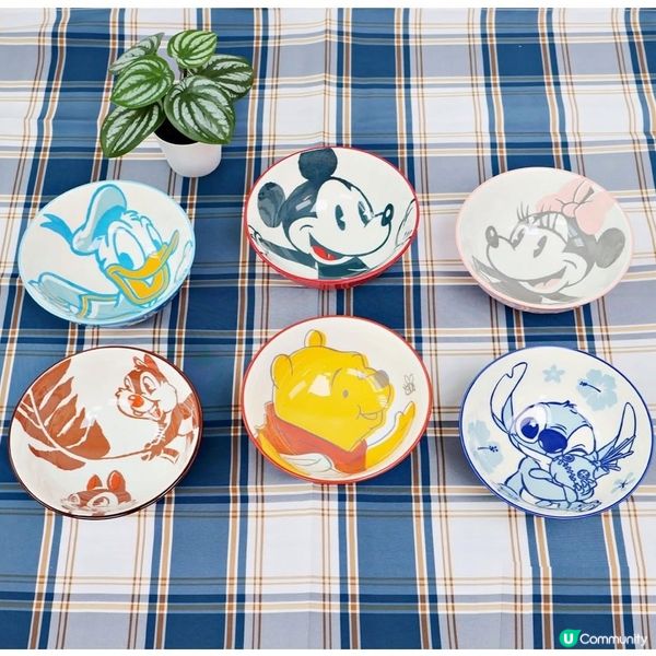 ⭐迪士尼潑水色釉碗 ⭐