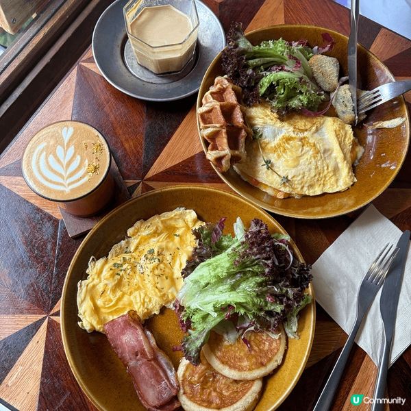 一日之計在於晨，豐盛美味嘅早餐帶來一整天嘅好心情❤️