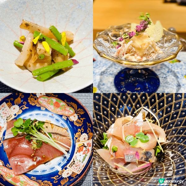 第一次食23道菜咁多既omakase, 淨係季節刺身都有7道...