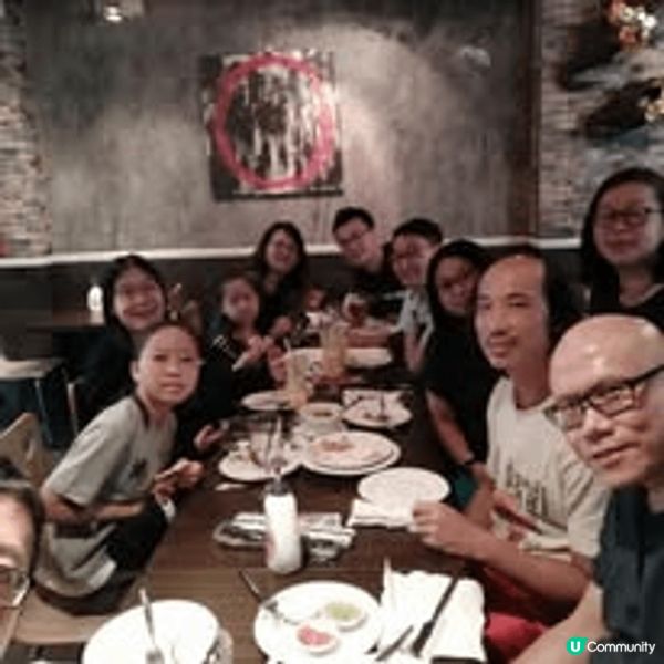 Great gathering with relatives...