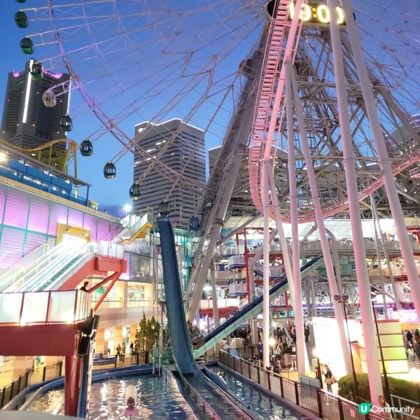 日本橫濱必去COSMOWORLD🔥大型摩天輪遠望迷人夜景