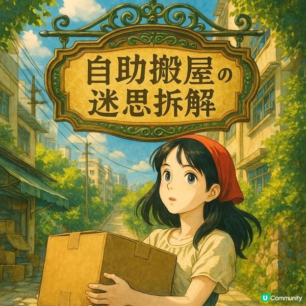 🚚【自助搬屋の迷思拆解】租車搬屋抵唔抵？一文睇清「自助搬屋 vs 專業搬運」5大迷思拆解！