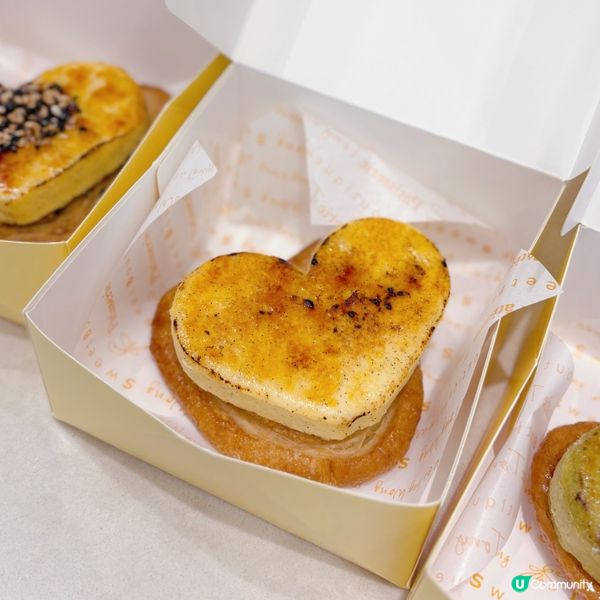 脆糖燉蛋蝴蝶酥🍮