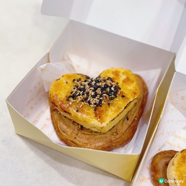 脆糖燉蛋蝴蝶酥🍮