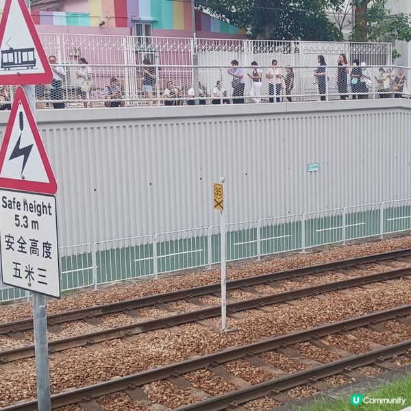 🎀🎀輕鐵路軌景色🎀🎀~