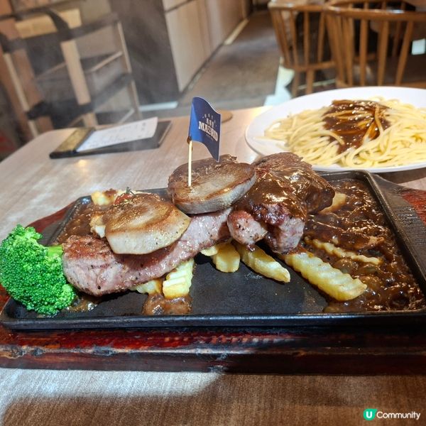 深水埗馬德里餐廳🥩 食扒餐抵到爛！😋