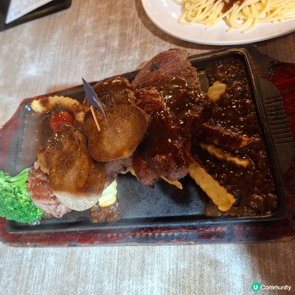 深水埗馬德里餐廳🥩 食扒餐抵到爛！😋