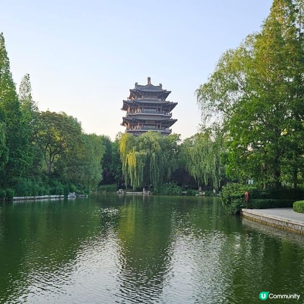 中國濟南黑虎泉, 大明湖