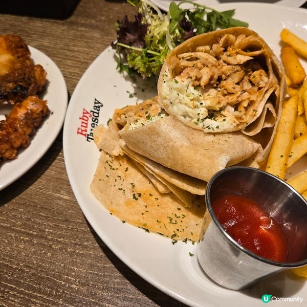 Ruby  Tuesday 😍so yummy